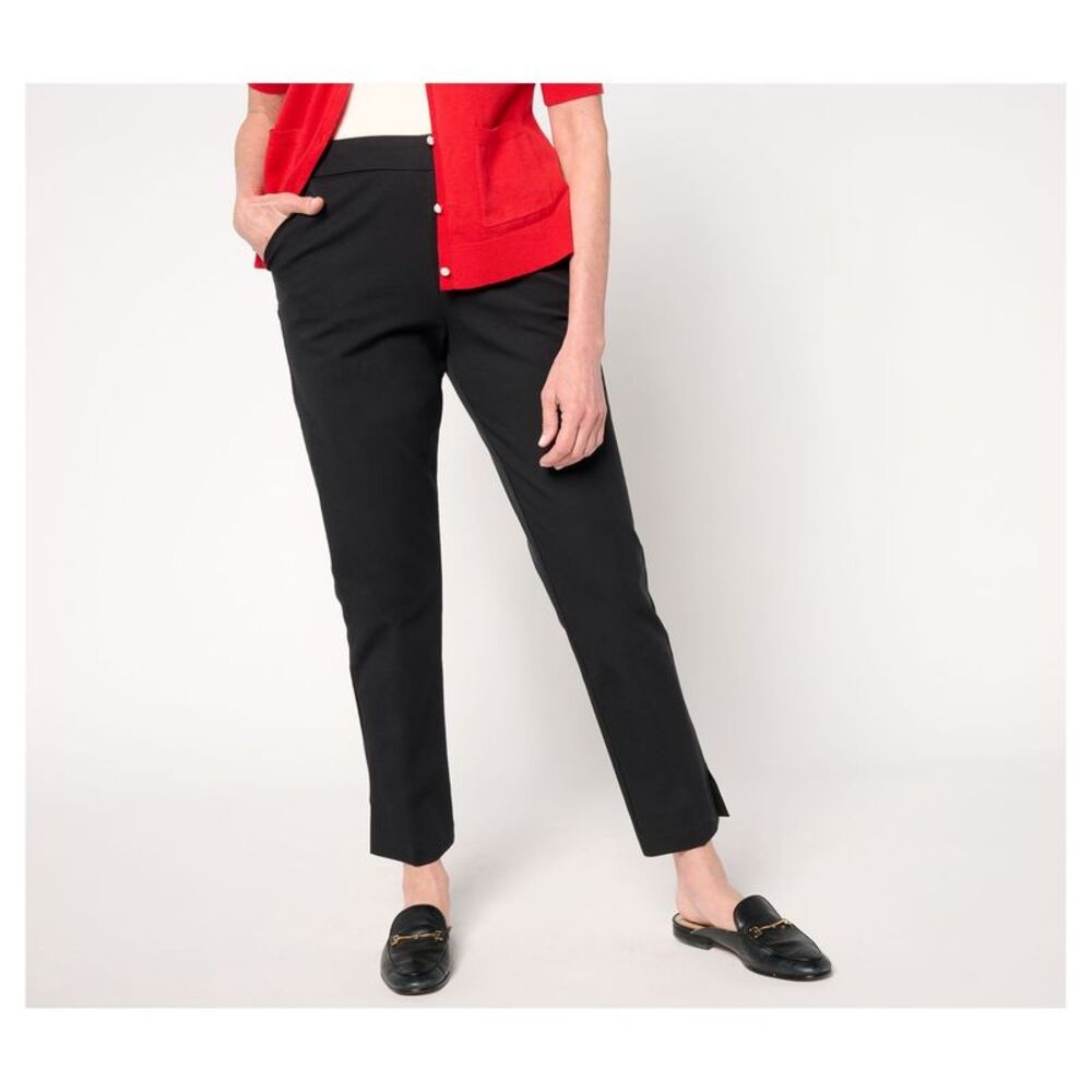SUNNYLiFE Women's Pants Sz 8 Icon Ankle Black A692858